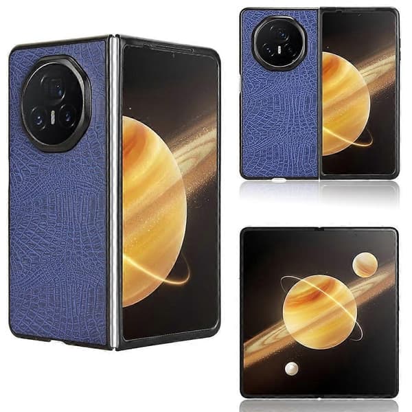 Telefonfodral med krokodilstruktur för Honor Magic V3