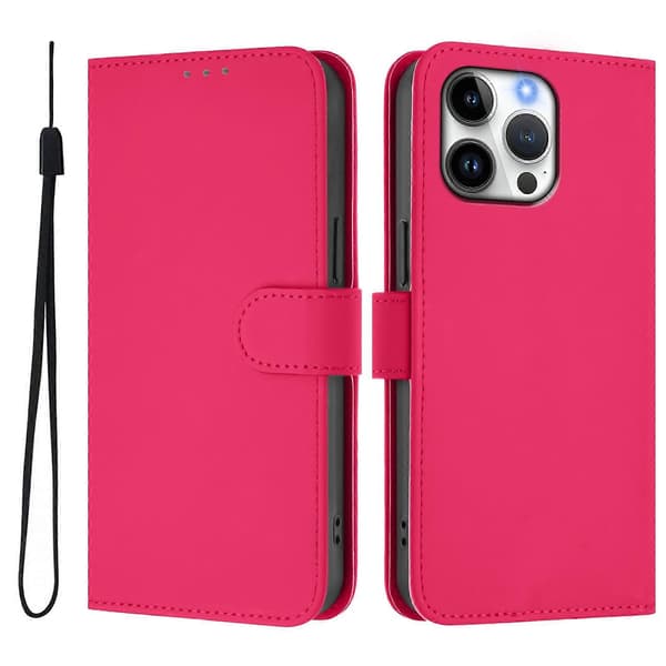 Skinnkänsla Läder Telefonfodral För iPhone 16 Pro Max