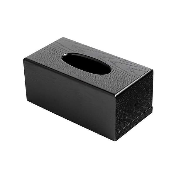 Servettlåda Trä Servettlåda Rektangulär Ansiktsservettdispenser Hållare