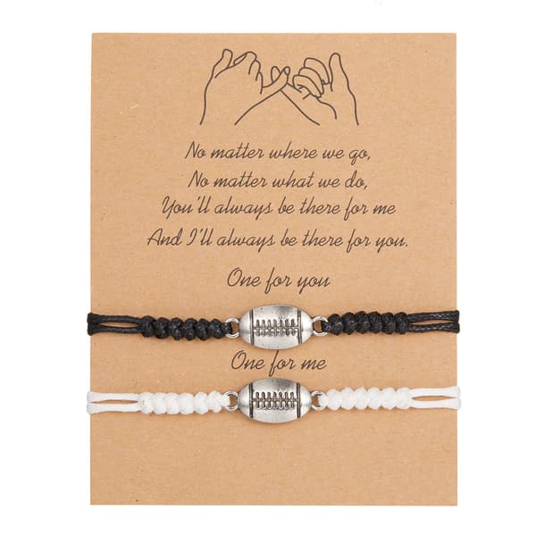 Blandade Färger 2-pack Basketmode Armband