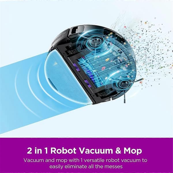 5 st Ersättningsdelar Tillbehör Passar E10s Robotdammsugare 5 Moppdynor