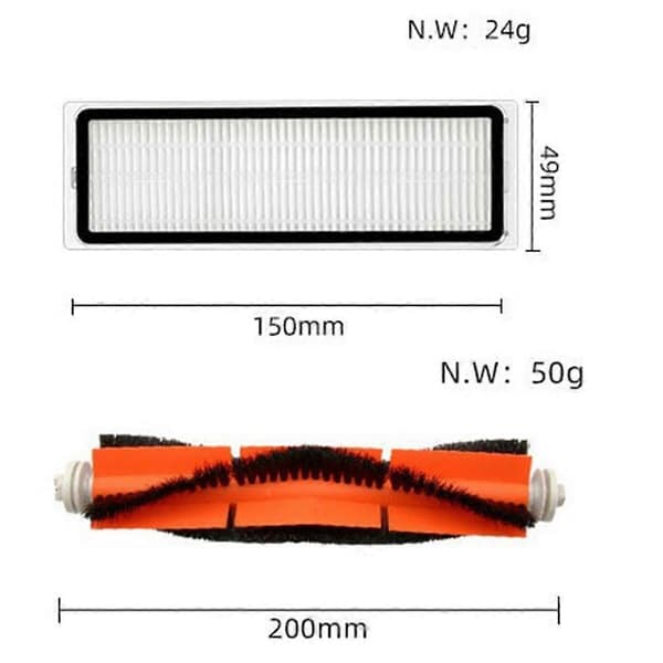 För Vacuum Mop 2C Dammsugare XMSTJQR2C Ersättningstillbehör