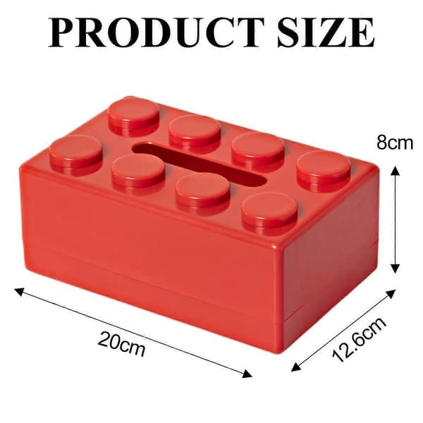Block Cube Tissue Box Pappershandduksbox Tissue Box Vind Högt Värde Tissue Boxes