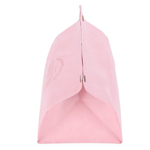 PU Läder Originalitet Tissue Box Skrivbords Tissue Organizer för Sovrum Vardagsrum Rosa