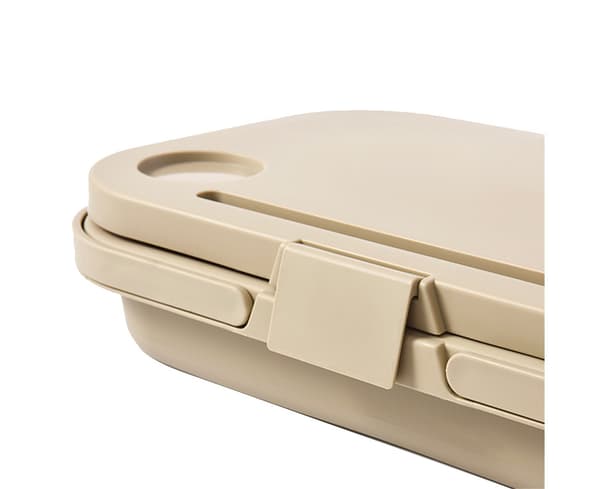 Vikbar Picknickkorg - Beige