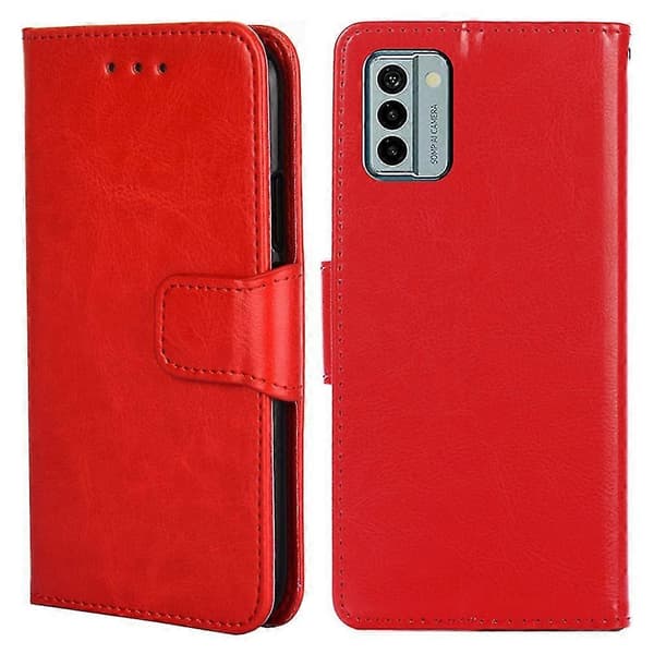 För Nokia G22 Läderplånbok Telefonfodral Vikbart Ställ Anti-fall Skydd