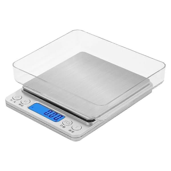 0,01/0,1g Precision LCD Digitalvåg 500g/1/2kg Elektronisk