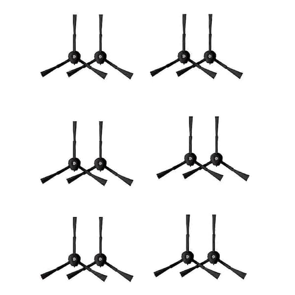 12 st Sidoborstar för X8 Pro / X8 Pro Robotdammsugare Reservdelar