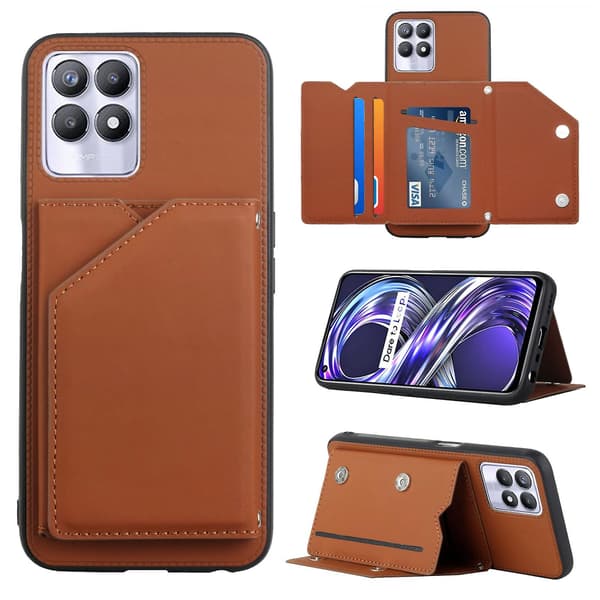PU + TPU + PC Baksida för OPPO Realme 8i