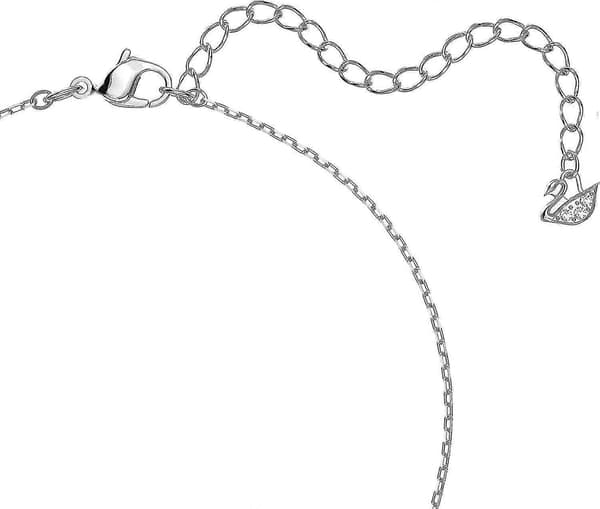 Blå Diamant Svanhalsband Kristall Element Svanhänge
