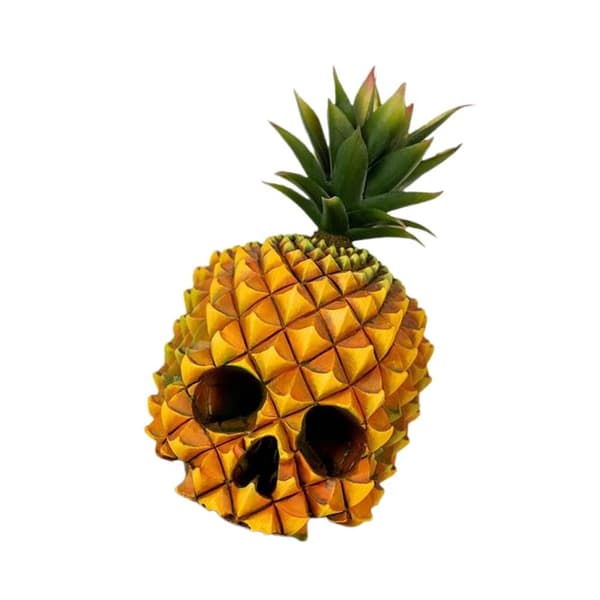 Halloween Ananas Prydnad Harts Hantverk, Förpackad, Dekorativ Figur