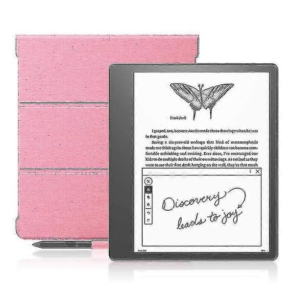 Ställfodral för Amazon Kindle Scribe Pu Läder + Tpu Pennfack E-läsare Skyddsfodral