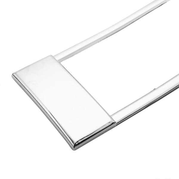 Bil Luftventil Trim Kit Luftventil Dekorationsram för W124 1986-1994 Kromstyling