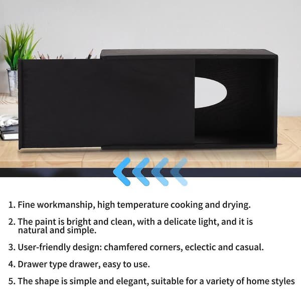 Servettbox Rektangulär Servettbox Elegans Servettbox För Sängbord