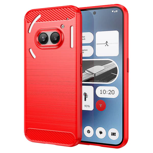 Skal för Nothing Phone (2a) - Kolfibertextur, TPU-skydd