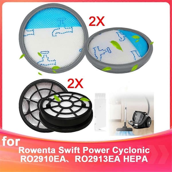 HEPA-filter för RO2910EA RO2913EA RO2915EA RO2932EA RO2933EA RO2957EA RO2981EA Dammsugardelar