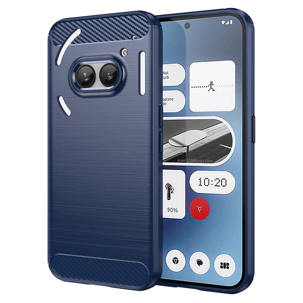 Skal för Nothing Phone (2a) - Kolfibertextur, TPU-skydd