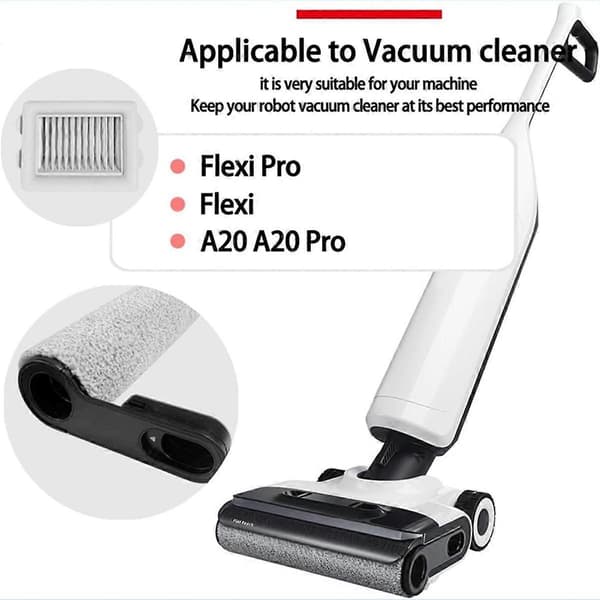 För Roborock Flexi/Flexi Pro, Tillbehörssats Huvudborste