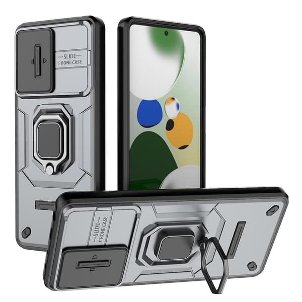 Telefonfodral för Xiaomi Redmi Note 12 Pro 5G/Note 12 Pro Speed 5G, Skjutbart kameraskydd