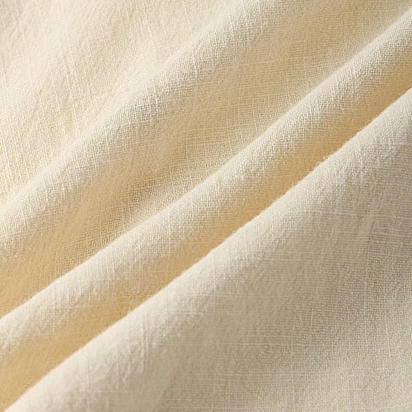 Herr 2-delat linneskjortsset sommarstrandkläder A Khaki M Khaki M