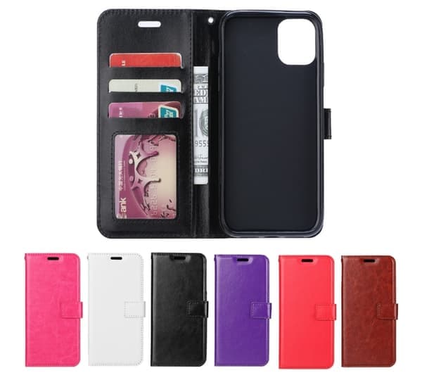 iPhone 15 Pro Max Pung Etui - Vælg din farve! Sort black