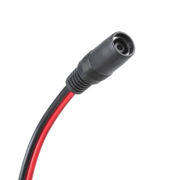 DC8020 strømkabel hunn/hann til åpen ledning adapterkabel 14AWG for solcellepanel utendørs strømforsyning 30 cm lang