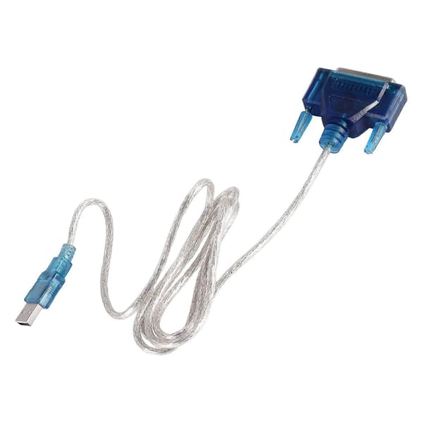 USB til skriver DB25 25-pinners parallellportkabeladapter