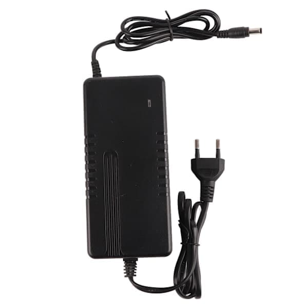 DC 54.6V 2A Strømforsyningslader med 5.5mm Plugg, Litium Batteri Adapter EU Plugg 100-240V