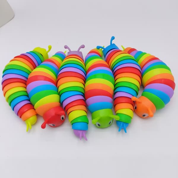 Regnbue Mini Fidget Leketøy for Barn – Ant Design (Regnbuefarge)