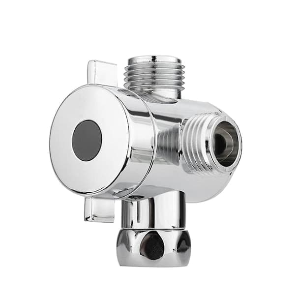 G1/2 Trevejs T-adapter Brusehovedafbryder