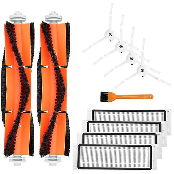 INF Tilbehørssett for Xiaomi Roborock E4, S5, S5 Max, S50, S51, S55 11 deler
