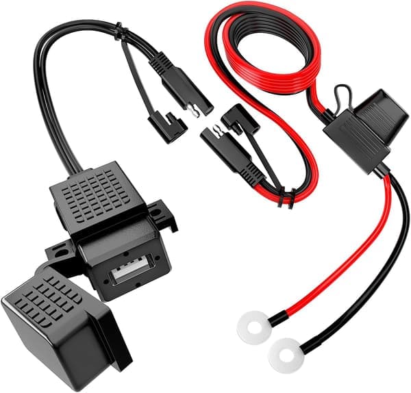 SAE til USB Motorsykkel SAE til USB-adapter SAE USB-grensesnittkabel