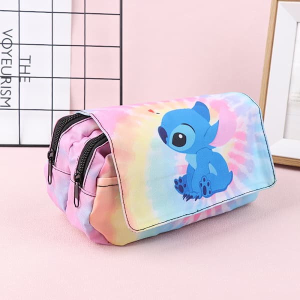 Pennal med Lilo & Stitch-trykk Penalmappe for studenter A A