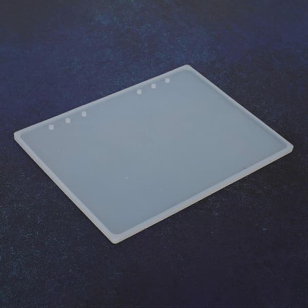 A7/A6/A5 Notesbog Form Silikoneform DIY Harpiks Bogform Krystal Epoxy Silikoneform Gennemsigtig Bog