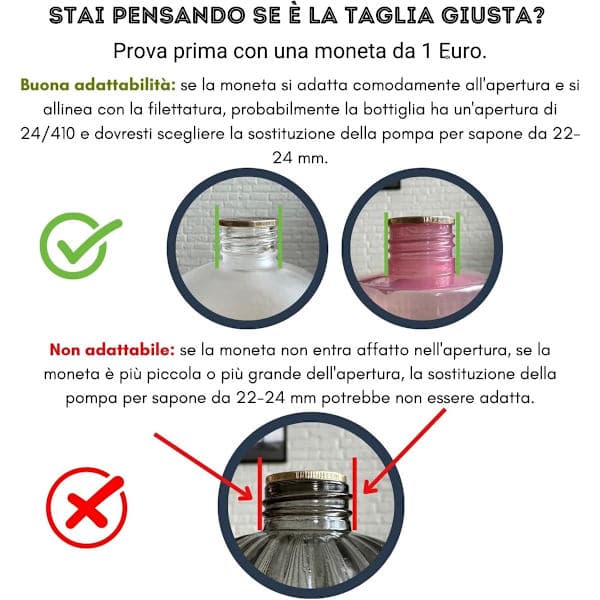 2-pakning såpedispenserhode i rustfritt stål Såpepumpe Sprayhode Pumpe Håndsåpe Sprayhode Såpedispenser i rustfritt stål Korrosjon 22mm