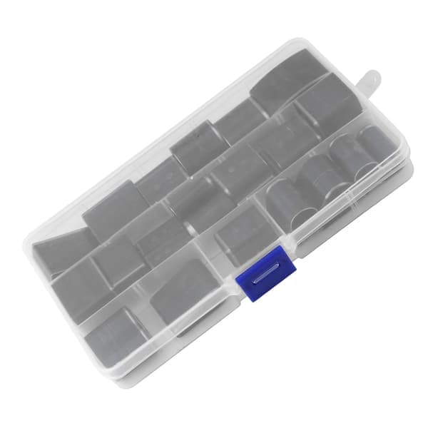 1 set 39 stansar formhålstans läderhantverk DIY-verktyg metall