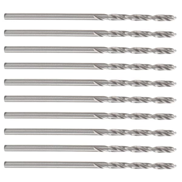 1,75 mm cylindrisk borrbitssats 10 st hårdvaruverktyg