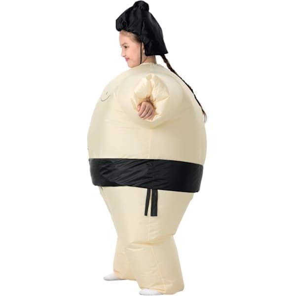 Sumobryterkostyme, oppblåsbart kostyme Sumobryterkostyme oppblåsbart kostyme, oppblåsbart kostyme Halloween Cosplay[J] Barn Kid