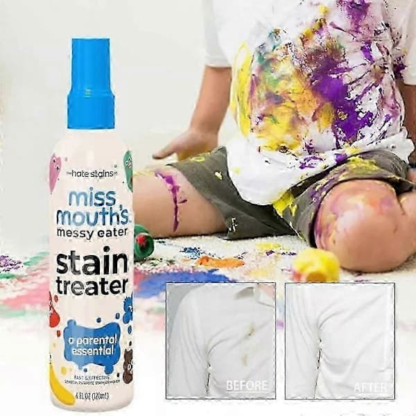 2-pak Miss Mouth's Messy Eater Pletfjerner Spray 120ml