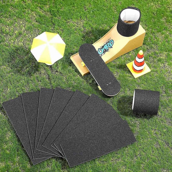 24 stykker griptape til fingerboard i skum med klæbemiddel
