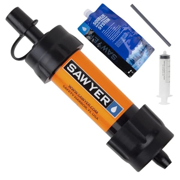 Sawyer mini vandfiltreringssystem Orange Orange Orange Orange