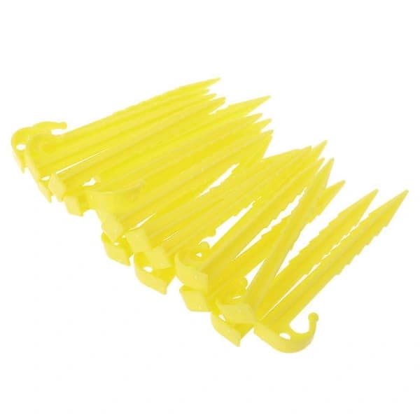 /EA/Teltplugger Strandmatte Jordplugger Vindtette Faste Plastplugger Staker Anker