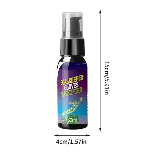 Målmandshandske Klæbemiddel Fodbold Grip Spray