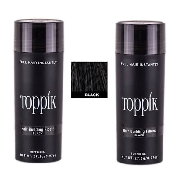 2x Toppik Stor - 27,5g - Svart