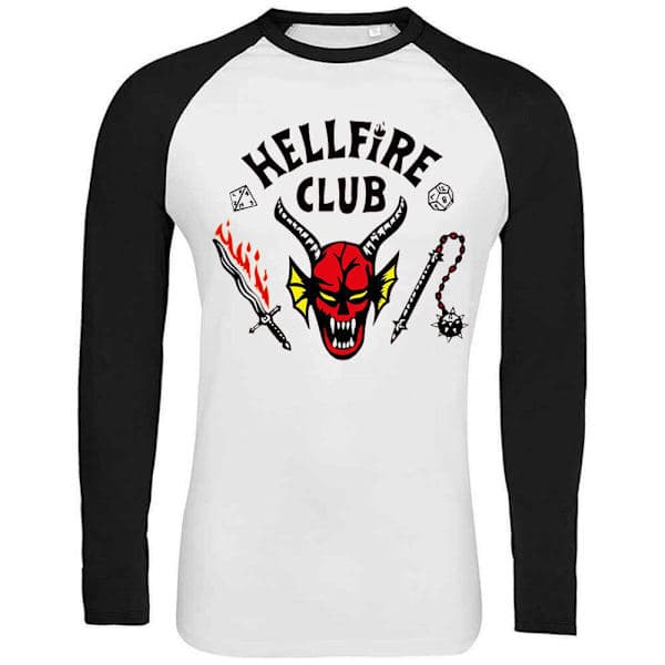 Stranger Things Tryckt Pullover Hoodie med Fleecejacka - Ljusgrå - Storlek M Ljusgrå M Light Gray M