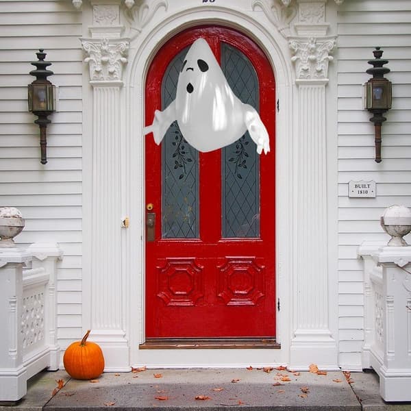 PVC oppustelig animeret spøgelse Halloween havepynt