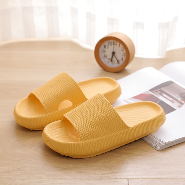 Kvinders Chunky Platform Cloud Hjemmesko gul 40/41 (260mm) yellow 40/41（260mm）