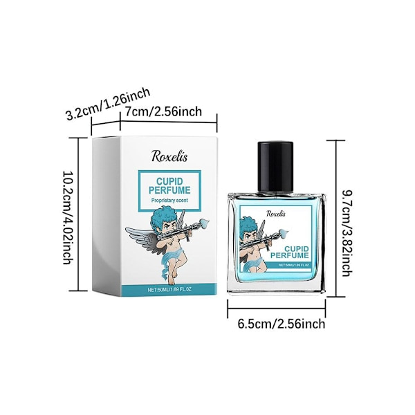 Cupid Hypnosis 2.0 Herrparfym 50ml, Förseglad Original Eau De Parfum Maskulin Långvarig Doft