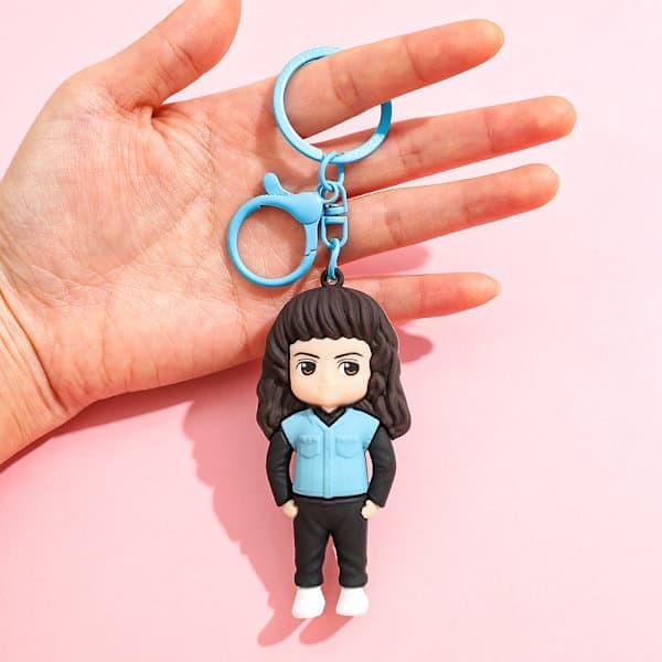 2025 Stranger Things Figur Nyckelring | Mini Karaktärshänge | Samlarobjekt för Fans *Will* Will Will Will Will