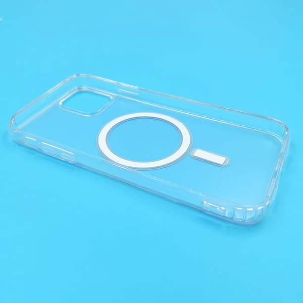 iPhone 11 mobilskal kompatibelt med MagSafe-laddare Transparent